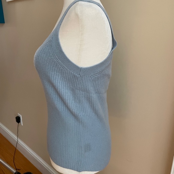 Astrid Cashmere Ribbed Tank Top from 360 CASHMERE - Picture 2 of 5